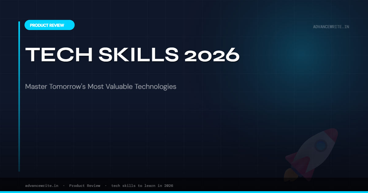 7 Essential Tech Skills to Learn in 2026 | Expert Guide